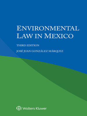 cover image of Environmental Law in Mexico